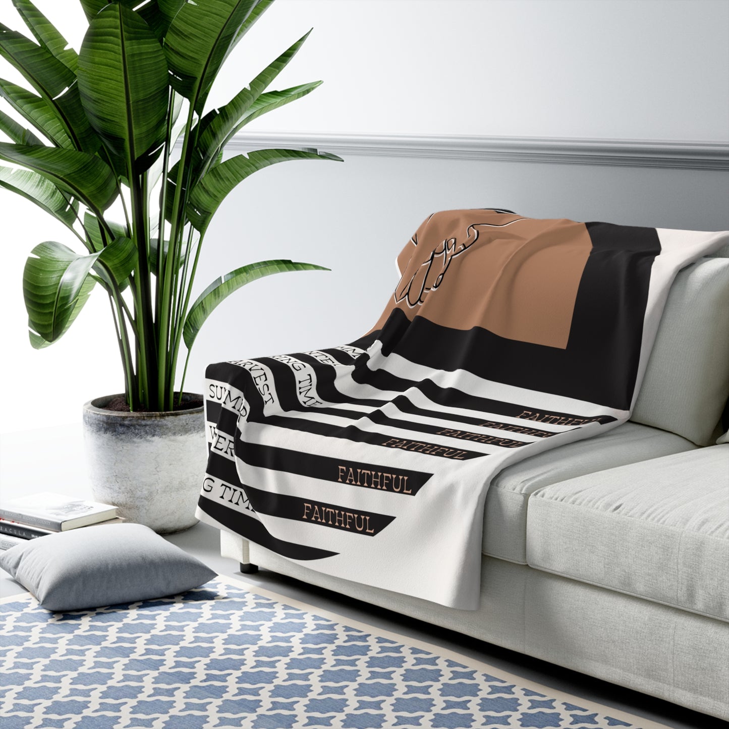 Great Is Thy Faithfulness - Sherpa Fleece Blanket