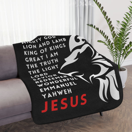 Jesus Is Lord - Sherpa Blanket