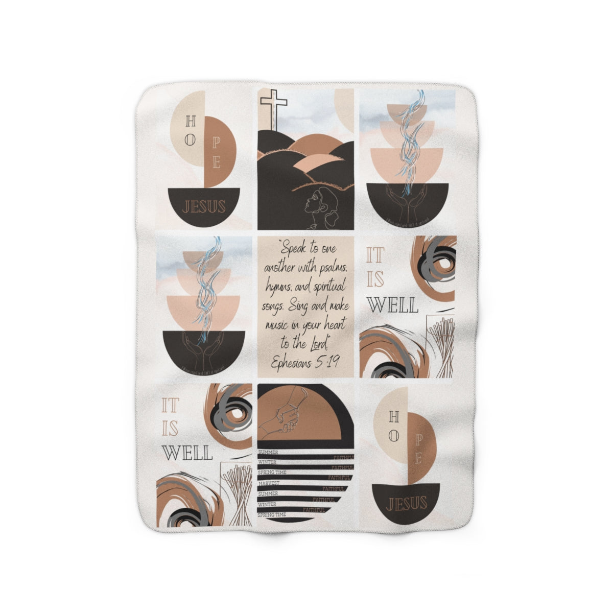 The Hymnal Collection - Sherpa Fleece Blanket