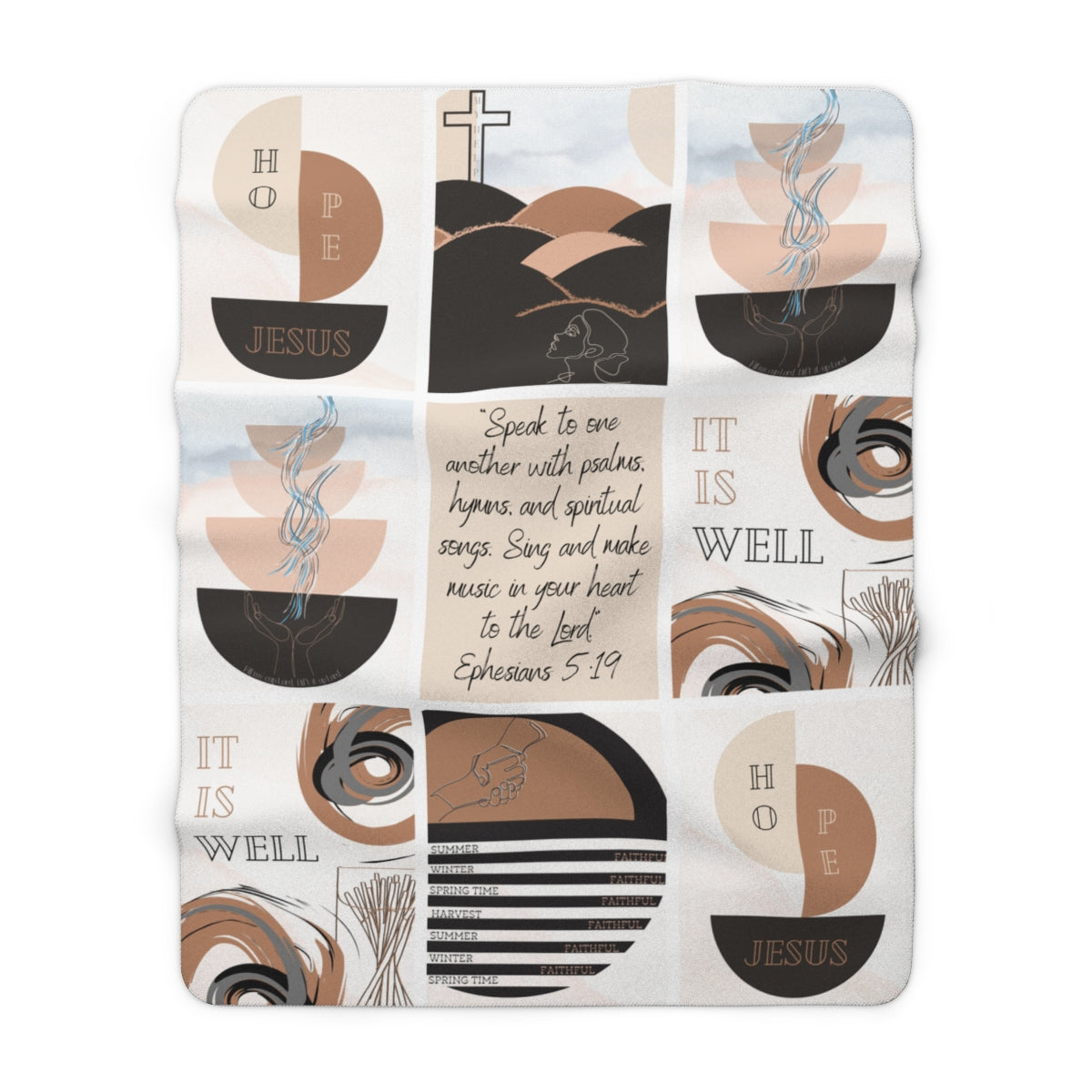 The Hymnal Collection - Sherpa Fleece Blanket